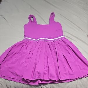Purple Sleeveless Dress